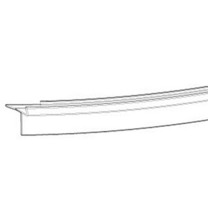 Novellini R55SPBOR01-TR horizontal sealing strip