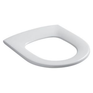Pressalit Projecta D 879011-DC7999 toilet seat without lid white polygiene