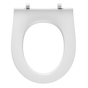 Pressalit Objecta Pro 989011-DH4999 WC-Sitz ohne Deckel weiß Polygiene