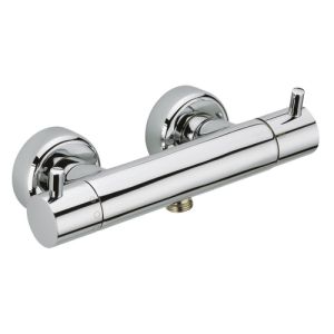 Pure Duero DU5435 surface-mounted shower thermostat chrome