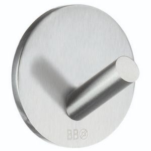 Smedbo Beslagsboden B1080 design haken mini brushed stainless steel