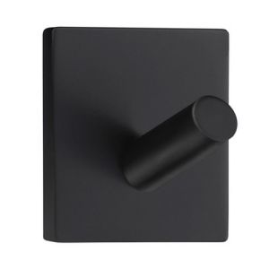 Smedbo Beslagsboden BB1082 design haken mini mat zwart edelstaal
