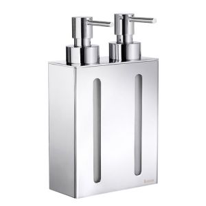 Smedbo Outline FK258 soap dispenser with 2 containers chrome