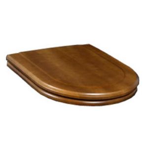 Villeroy and Boch Hommage 9926K100 toilet seat with lid walnut stained