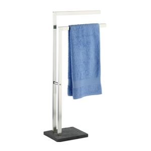Wenko 18447100 Slate Rock handdoekstandaard mat roestvrij edelstaal