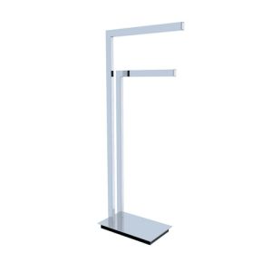 Woodynox WO70381 handdoekstandaard chroom