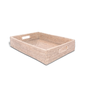 Decor Walther Basket 0939691 Basket TRAY tray/schaal licht rotan