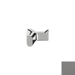 Inda Claire A7120BAC double clothes hook brushed nickel