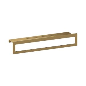 Brauer 5-GG-226 towel rail with shelf 40cm gold brushed pvd