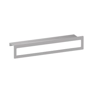 Brauer 5-NG-226 towel rail with shelf 40cm stainless steel brushed pvd