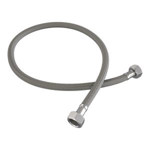 Brauer 5-NG-319 flexible connection hose braided 300 mm stainless steel brushed PVD