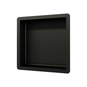 Brauer 5-S-145 inbouwnis 300x300 mm mat zwart