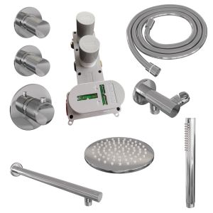 Brauer Carving 5-CE-097 thermostatic concealed rain shower SET 01 chrome