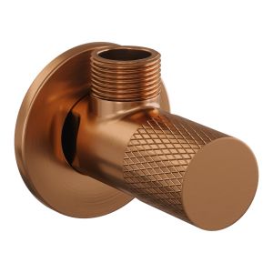 Brauer Carving 5-GK-318 angle stop valve copper brushed PVD