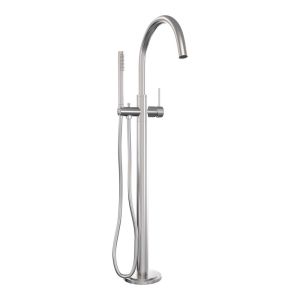 Brauer Carving 5-NG-084-1 freestanding bath mixer SET 01 stainless steel brushed PVD