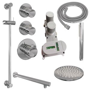 Brauer Edition 5-CE-032 thermostatic concealed rain shower SET 13 chrome