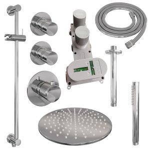 Brauer Edition 5-CE-035 thermostatic concealed rain shower SET 18 chrome
