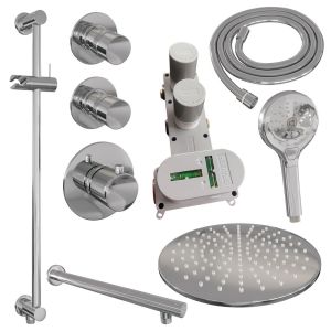 Brauer Edition 5-CE-038 thermostatic concealed rain shower SET 20 chrome