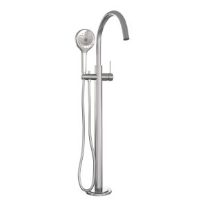 Brauer Edition 5-NG-042-2 freestanding bath mixer SET 02 stainless steel brushed PVD