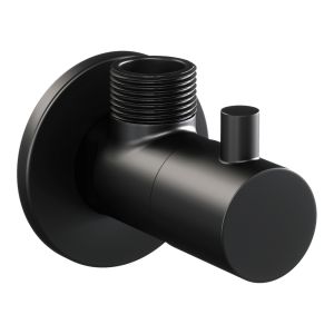 Brauer Edition 5-S-315 angle stop valve complete with hose matt black