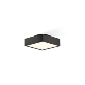 Decor Walther 0218760 CUT 18 N LED wand- plafondlamp 18x18cm mat zwart