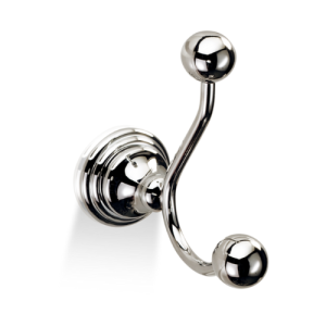 Decor Walther 0511030 CL HAK2 Doppelhaken Nickel poliert