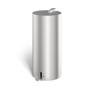 Decor Walther 0612776 BIN 3 Pedaleimer Edelstahl gebürstet