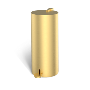 Decor Walther 0612782 BIN 3 Pedaleimer matt gold