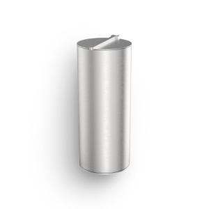 Decor Walther 0615159 BIN 4 afvalbak met deksel mat donker metaal