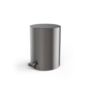 Decor Walther Bar 0613659 TE 50 Pedaleimer 32xø23,5cm Metall matt dunkel