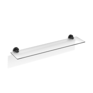 Decor Walther Basic 0531660 BA GLA60 planchet 600mm wit gesatineerd glas/ mat zwart