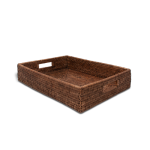 Decor Walther Basket 0939692 Bakset TRAY tray/schaal donker rotan