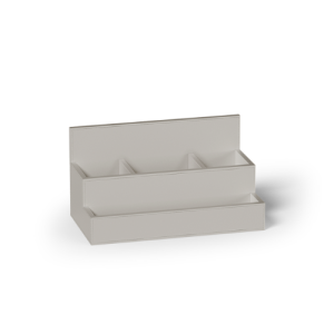 Decor Walther Brownie 0937049  BROWNIE Storage multi box kunstleder taupe