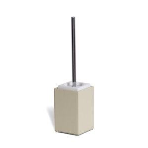 Decor Walther Brownie 0940547 BR SBG Toilettenbürstenhalter Chrom/Sand Kunstleder