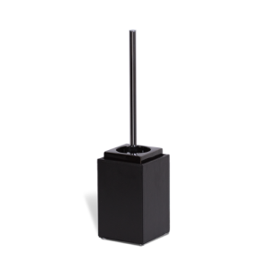 Decor Walther Brownie 0940760 BR SBG Toilettenbürstenhalter chrom/schwarz Kunstleder