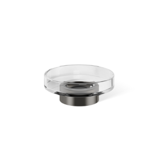 Decor Walther Century 0587466 CENTURY STS zeephouder helder glas/ mat donker metaal