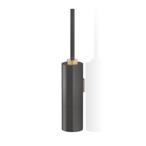 Decor Walther Club 0855267 CLUB WBG toiletborstelgarnituur mat donker metaal en mat goud