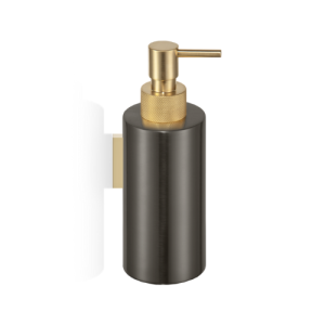 Decor Walther Club 0856067 CLUB WSP 3 Seifenspender mattes dunkles Metall und mattes Gold