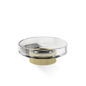 Decor Walther Club 0857767 CLUB WSS zeephouder crystal glas mat donker metaal en mat goud
