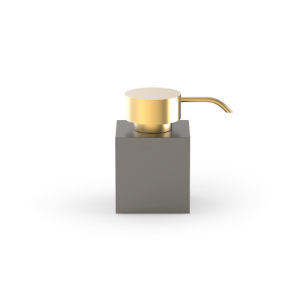 Decor Walther Seifenspender New Century 0860767 DW 476 N mattes dunkles Metall und mattes Gold