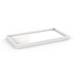 Decor Walther Porcelain 0863750 DW 530 tray/ schaal porselein wit