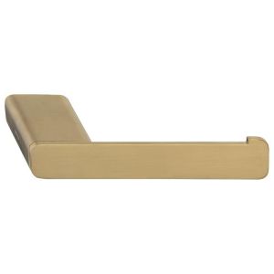 Geesa Shift Gold Brushed 919909-07-R toilet roll holder without flap (right) brushed gold