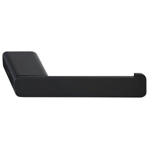 Geesa Shift Black 919909-06-R toilet roll holder without flap (right) matte black