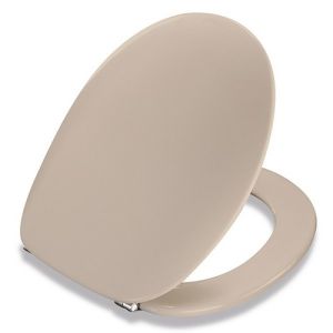 Pressalit 2000 124013-UN3999 toilet seat with lid bahama beige