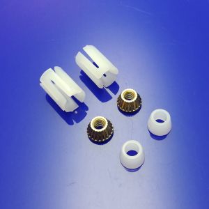 Geberit 597112000 Satz mit 2 Steckern für Scharniere WC-Sitze