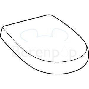Geberit 4U 574400000 toiletzitting met deksel wit