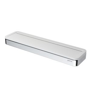 Geesa Frame 918805-02 planchet 26 cm chroom/ wit