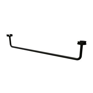 Geesa Leev 918207-06 handdoekrek zwart