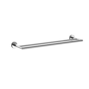 Inda Gealuna A1019CNE double towel holder 65cm matte black