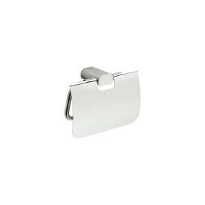 Inda Mito A20260WM toilet roll holder with flap matt white